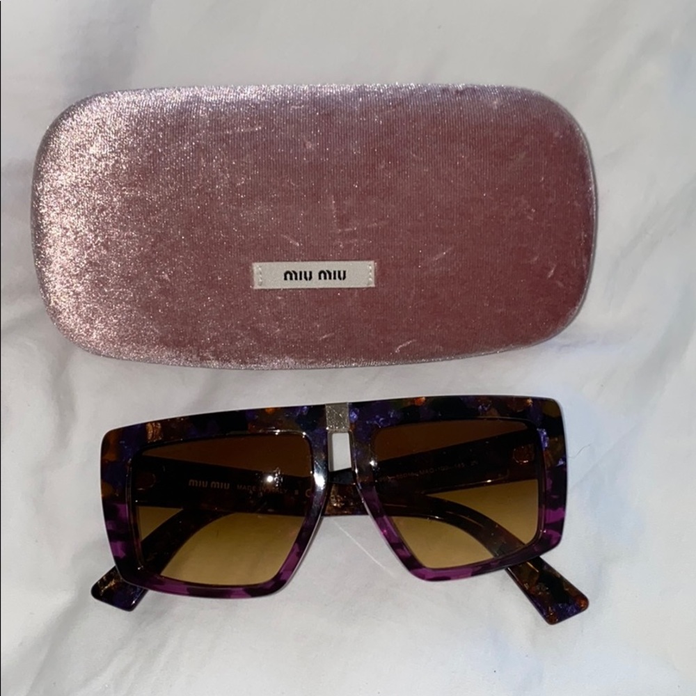 Miu Miu sunglasses (case included)